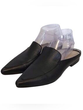 Lou.Earl 40 (US 9-9.5) LaFayette Slip-On Mules Leather Women’s Shoes Black